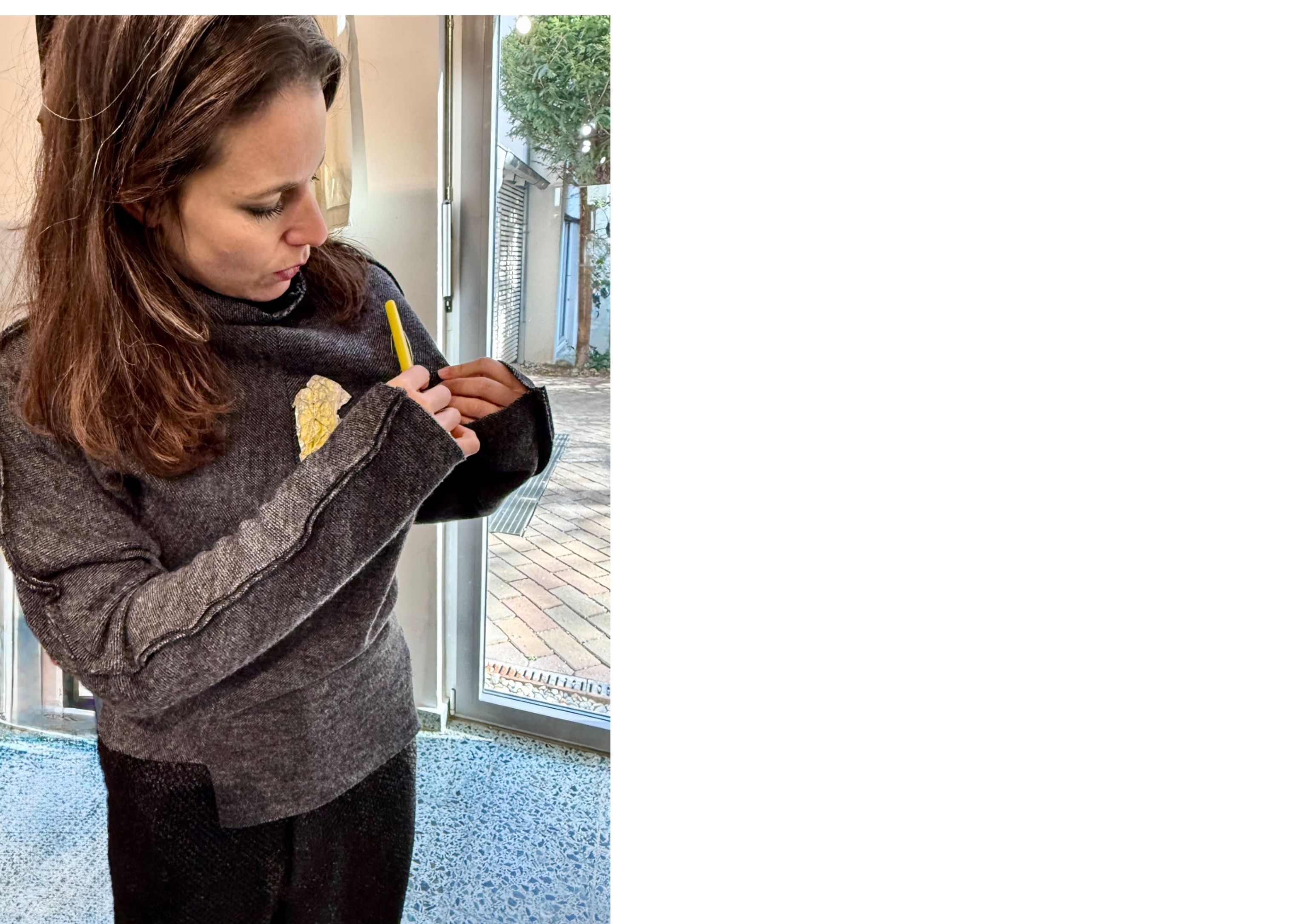 Künstlerschmuck von Lieta Marziali Maria mit Autorenschmuck von Lieta Marziali