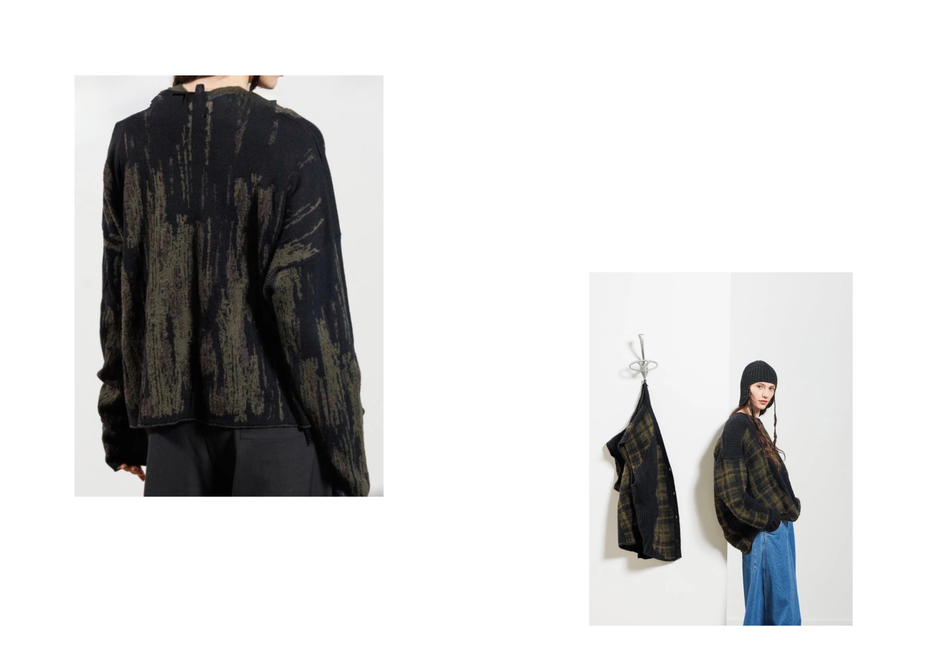 So individuell und handwerklich perfekt gemacht! Fully fashioned Pullover von einem kleinen independent Label